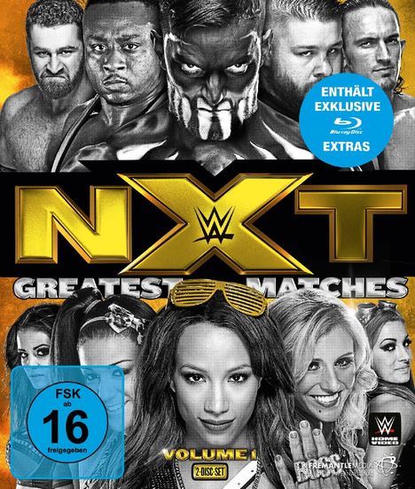 NXT - Greatest Matches Vol. 1 (Blu-ray), 2 Blu-ray Discs