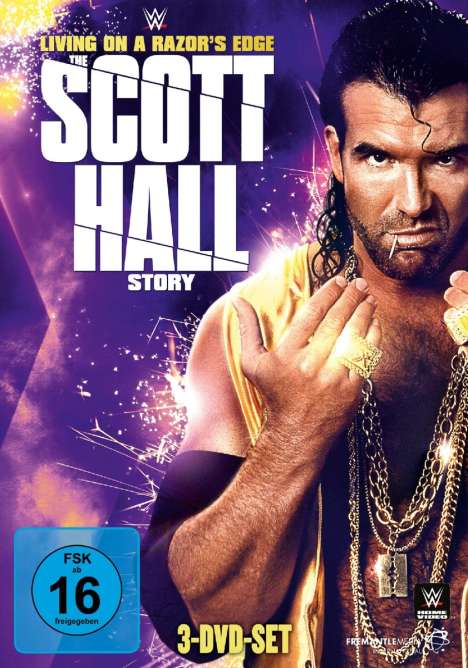 WWE - The Scott Hall Story, 3 DVDs