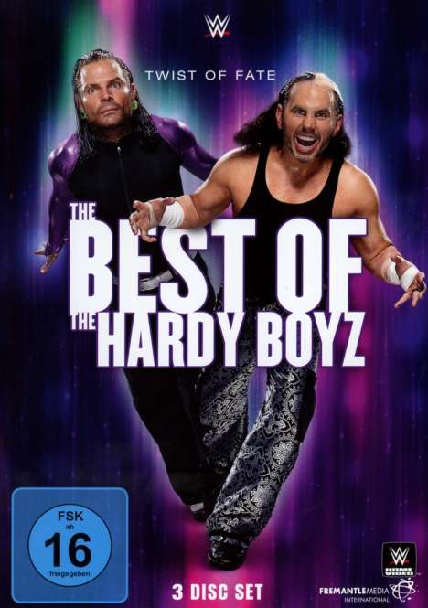Twist of Fate - The Best of the Hardy Boyz, 3 DVDs