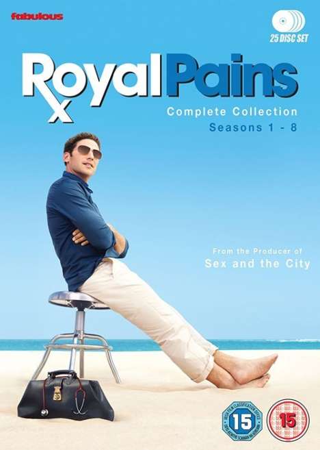 Royal Pains Season 1-8 (The Complete Collection) (UK Import), 25 DVDs