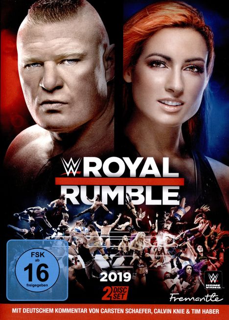 Royal Rumble 2019, 2 DVDs