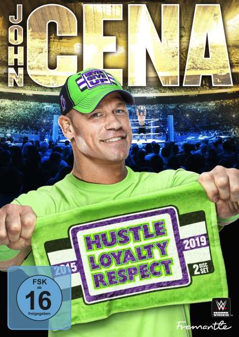 John Cena - WWE-Hustle, Loyalty, Respect, 2 DVDs