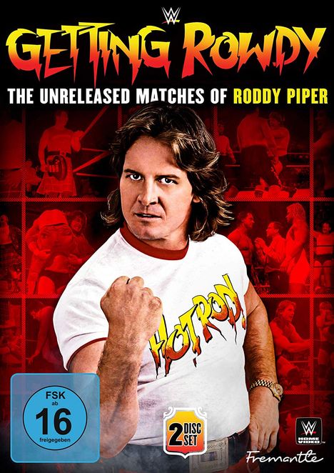 Getting Rowdy - The Unreleased Matches Of Roddy Piper, 2 DVDs