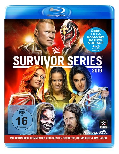 WWE - Survivor Series 2019 (Blu-ray), Blu-ray Disc