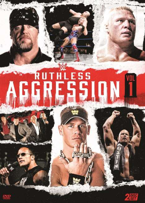 WWE - Ruthless Agression Vol. 1, 2 DVDs