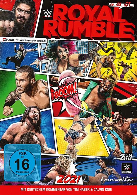WWE: Royal Rumble 2021, 2 DVDs
