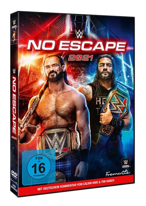 WWE: No Escape 2021, DVD
