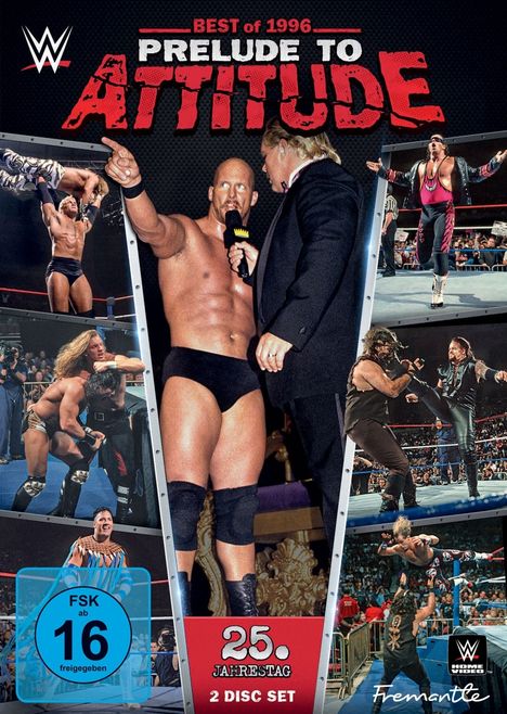 WWE: 1996 - Prelude to Attitude, 2 DVDs