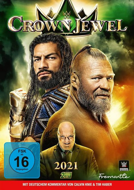 WWE: Crown Jewel 2021, 2 DVDs