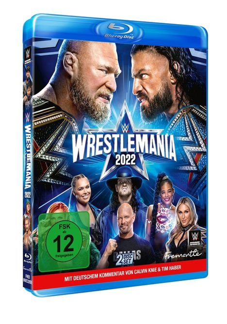 WWE: Wrestlemania 38 (Blu-ray), 2 Blu-ray Discs