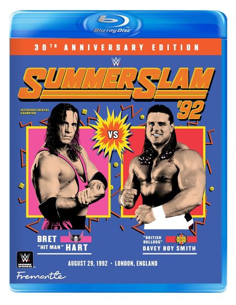 WWE: Summerslam 1992 (30th Anniversary Edition) (Blu-ray), Blu-ray Disc