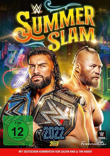 WWE: Summerslam 2022, 2 DVDs
