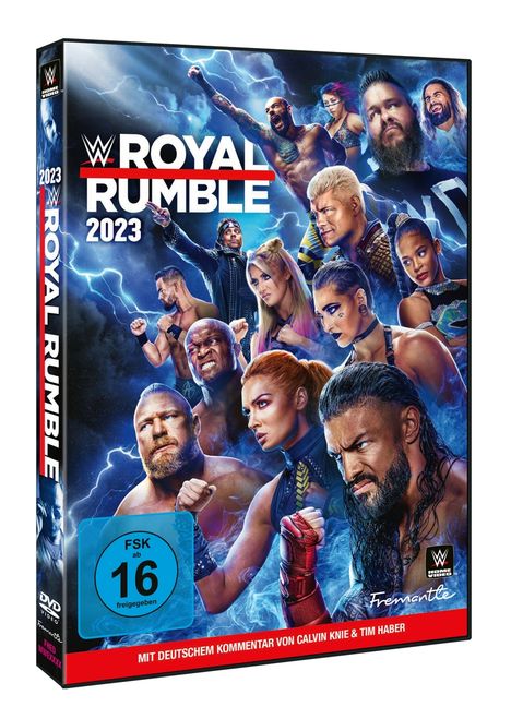 WWE: Royal Rumble 2023, 2 DVDs