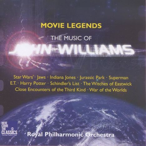 Royal Philharmonic Orchestra - Movie Legends (The Music of John Williams), CD