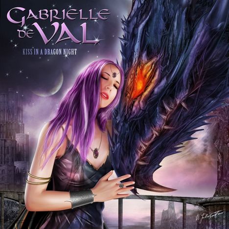 Gabrielle De Val: Kiss In A Dragon Night, CD