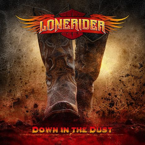 Lonerider: Down In The Dust (180g) (Limited Numbered Edition) (Yellow Flame &amp; Sunset Vinyl), 2 LPs