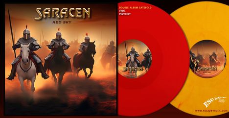 Saracen: Red Sky, 2 LPs