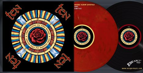 Ten: The Name of the Rose (180g) (Limited Numbered Edition) (Bloody Mary & Black Vinyl), 2 LPs
