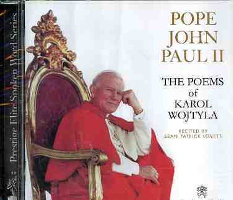 Pope John Paul Ii: Poems Of Karol Wojtyla, CD