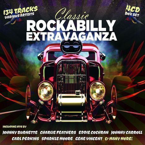 Classic Rockabilly Extravaganza, 4 CDs