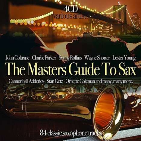 The Masters Guide To Sax, 4 CDs