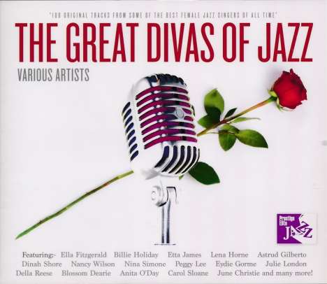 The Great Divas Of Jazz, 4 CDs