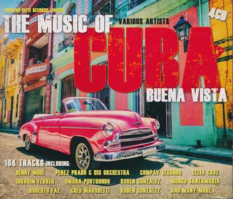 The Music Of Cuba: Buena Vista, 4 CDs