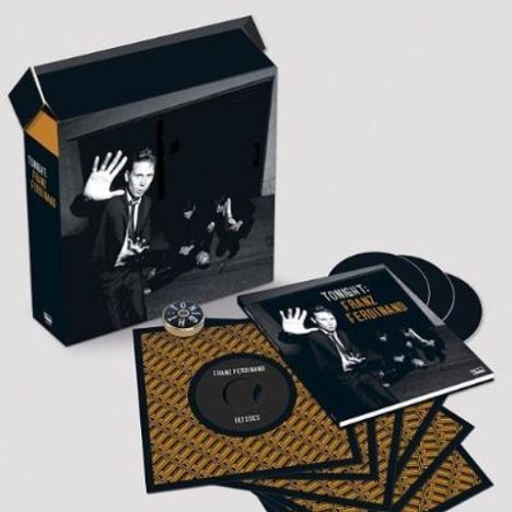 Franz Ferdinand: Tonight: Franz Ferdinand (Deluxe Box Set), 2 CDs, 6 Singles 7" und 1 DVD