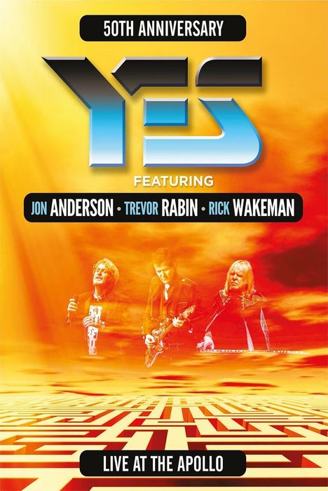 Yes: Live At The Apollo: 50th Anniversary, DVD