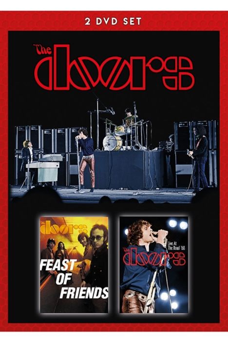 The Doors: Feast Of Friends / Live At The Hollywood Bowl, 1 CD und 1 DVD