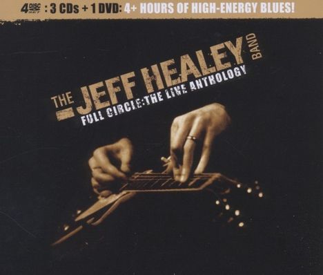 Jeff Healey: Full Circle: The Live Anthology 1989 - 1995, 3 CDs und 1 DVD