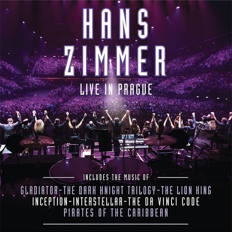 Hans Zimmer (geb. 1957): Filmmusik: Live In Prague (180g) (Limited-Edition), 4 LPs