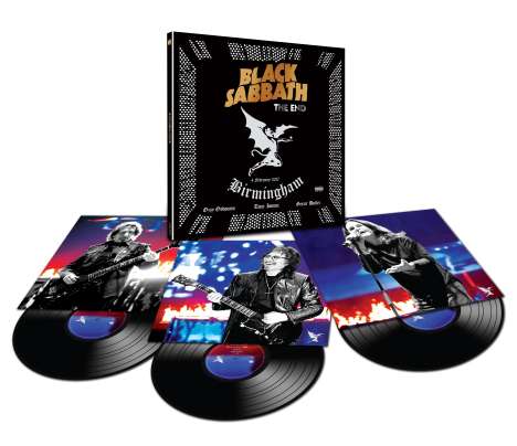 Black Sabbath: The End: Live In Birmingham (180g) (Limited-Edition), 3 LPs