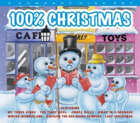 100% Christmas, 3 CDs