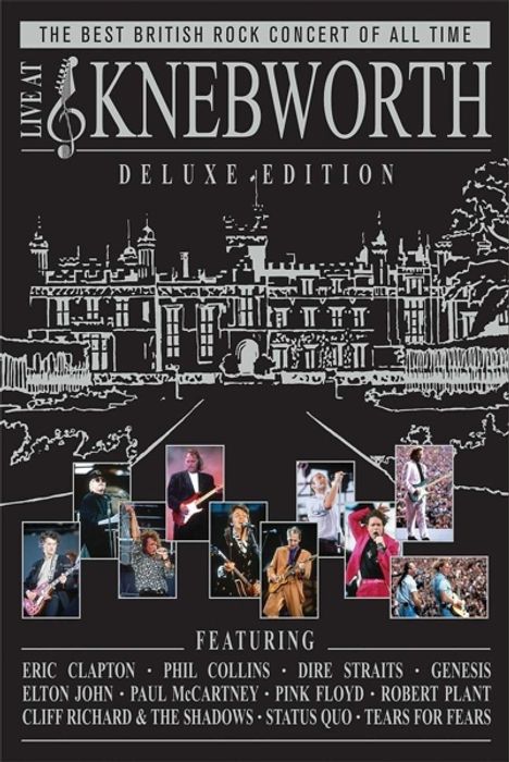 Pop Sampler: Live At Knebworth 1990 (Special 20th Anniversary Edition), 2 DVDs und 2 CDs