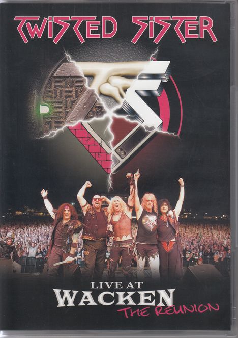 Twisted Sister: Live At Wacken: The Reunion, 1 CD und 1 DVD