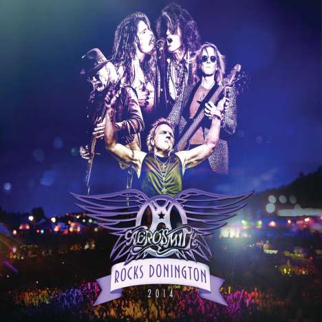 Aerosmith: Rocks Donington 2014 (180g), 3 LPs und 1 DVD