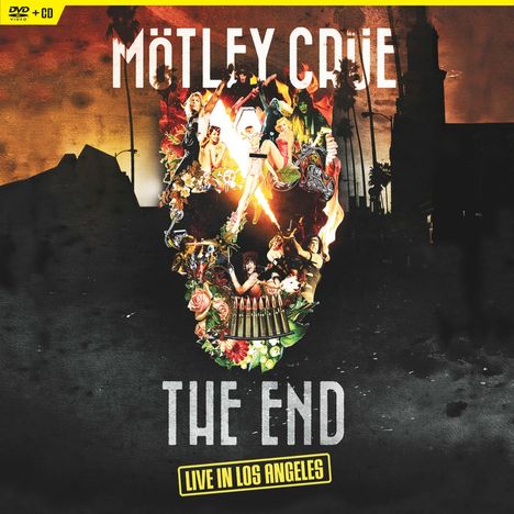 Mötley Crüe: The End: Live In Los Angeles 2015 (Limited Edition), 2 LPs und 1 DVD