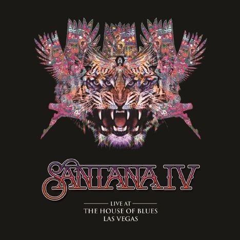 Santana: Live At The House Of Blues, Las Vegas (180g), 3 LPs und 1 DVD