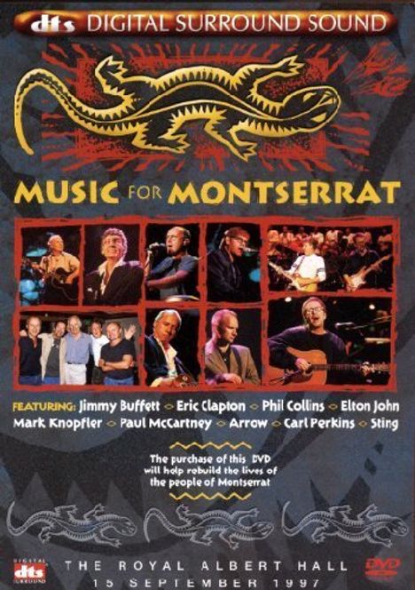 Music For Montserrat - Live At The Royal Albert Hall 1997, DVD
