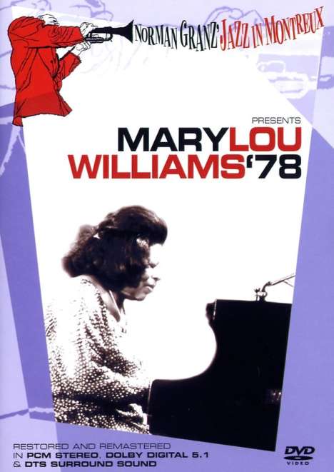 Mary Lou Williams (1910-1981): Norman Granz' Jazz In Montreux, DVD