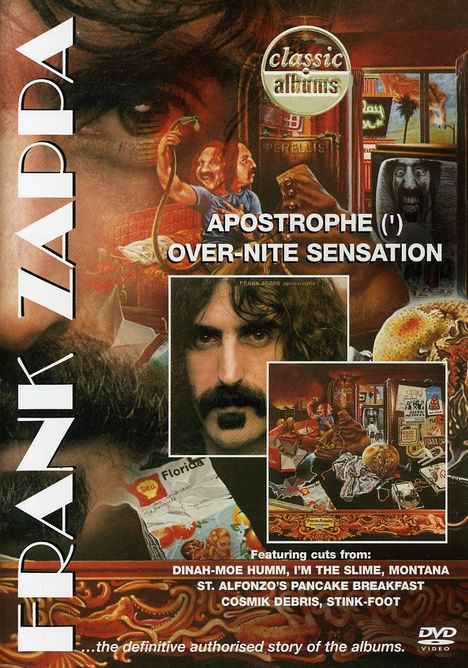Frank Zappa (1940-1993): Apostrophe(') / Over-Nite Sensation, DVD