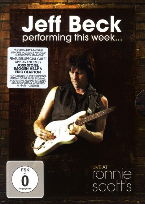 Jeff Beck: Performing This Week: Live At Ronnie Scott's Jazz Club 2007, DVD