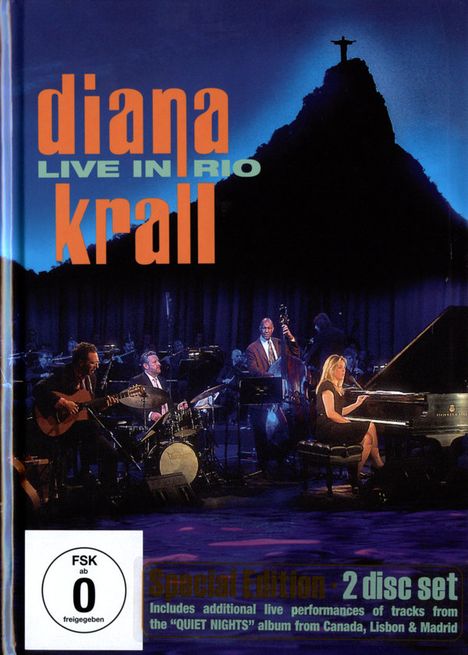 Diana Krall (geb. 1964): Live In Rio 2008 (Special Edition), 2 DVDs