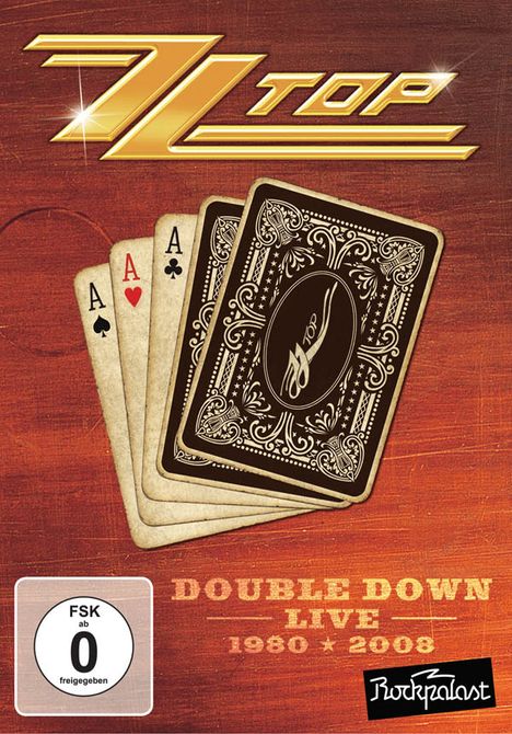ZZ Top: Double Down Live: Live At Rockpalast 1980 &amp; On The Road 2008, 2 DVDs