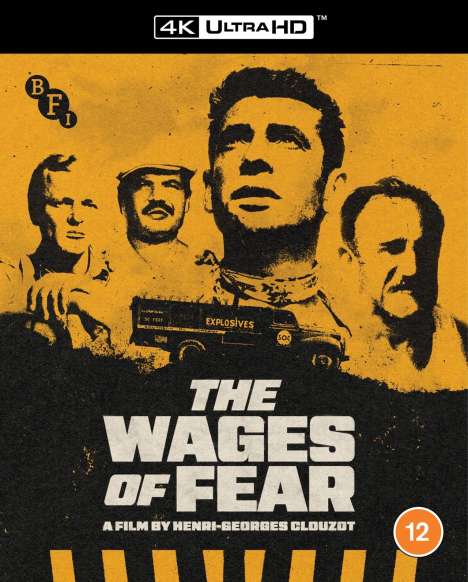The Wages Of Fear (1953) (Ultra HD Blu-ray) (UK Import), Blu-ray Disc