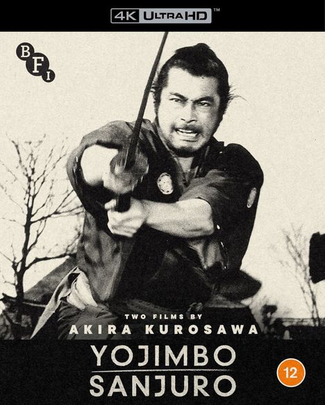 Yojimbo (1961) &amp; Sanjuro (1962) (Ultra HD Blu-ray) (UK Import), Ultra HD Blu-ray