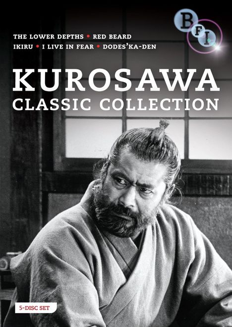 Kurosawa Classic Collection (UK-Import), 5 DVDs