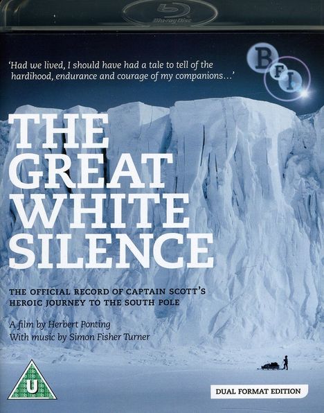 The Great White Silence (1924) (Blu-ray &amp; DVD) (UK Import), 1 Blu-ray Disc und 1 DVD