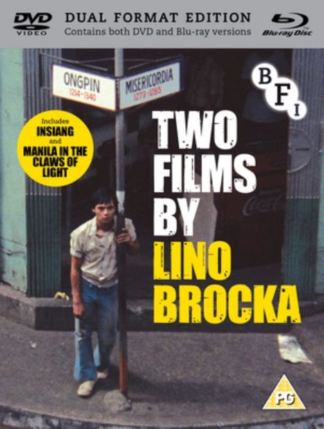 Two Films By Lino Brocka: Manilla In The Claws Of Light / Insiang (Blu-ray &amp; DVD) (UK-Import), 2 Blu-ray Discs und 2 DVDs